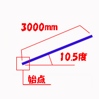 V Nas練習帳 V Nas 角度線コマンド